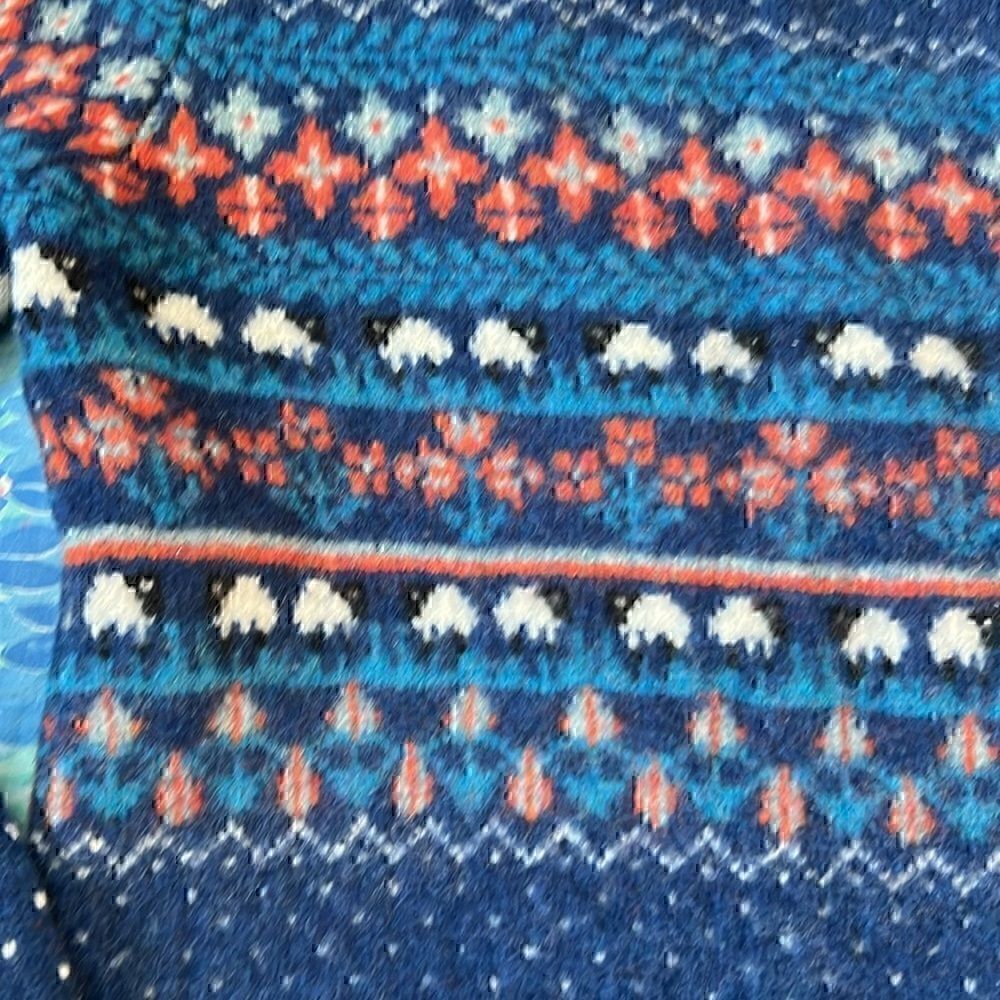 WoolOvers Cardigan Sheep Print - S “SEE MEASUREMENTS” - Picture 7 of 14
